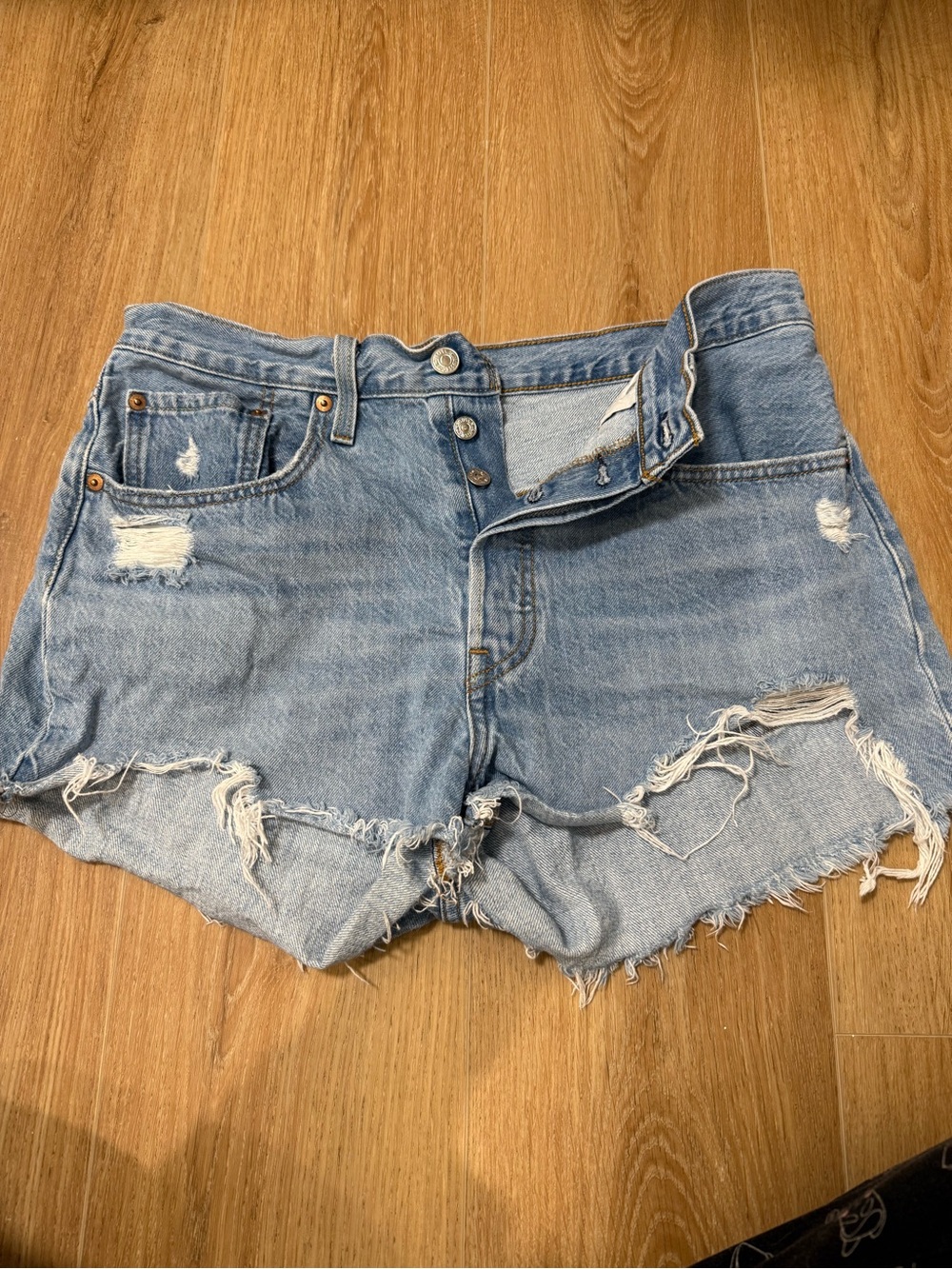 Levi’s Blue Denim Women’s Shorts
